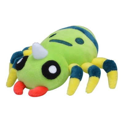 autehntic Pokemon Center Plush Pokemon fit Spinarak 14cm (long)